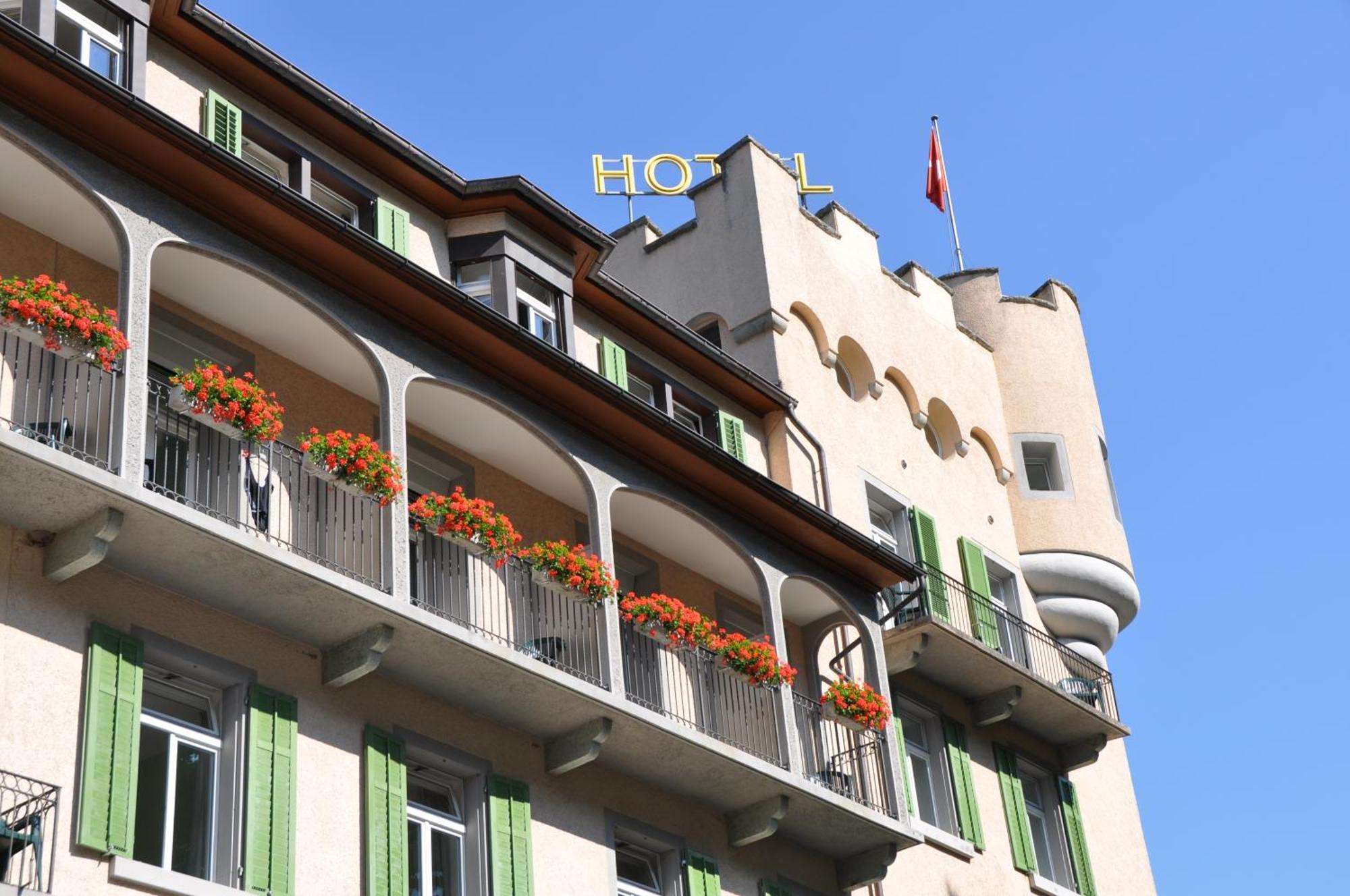 Hotel Fravi Andeer Bagian luar foto
