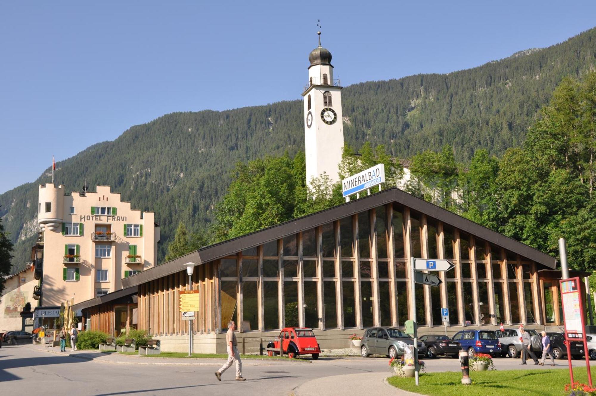 Hotel Fravi Andeer Bagian luar foto