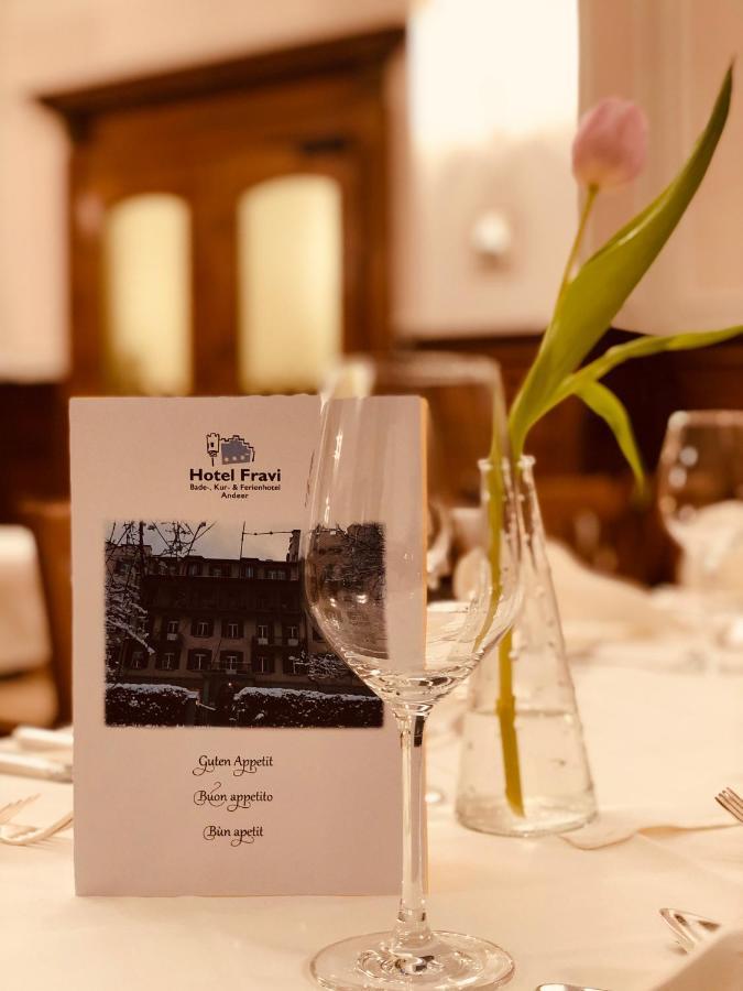 Hotel Fravi Andeer Bagian luar foto